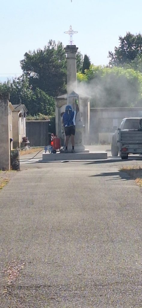 Sablage avant travaux