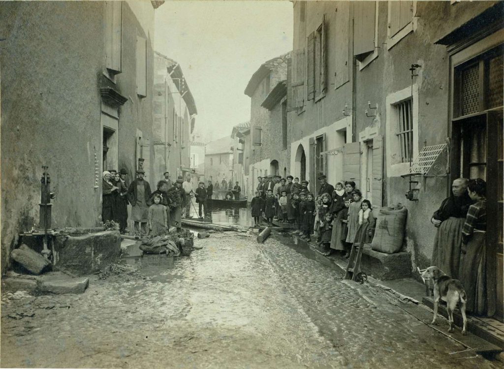Caderousse inondé